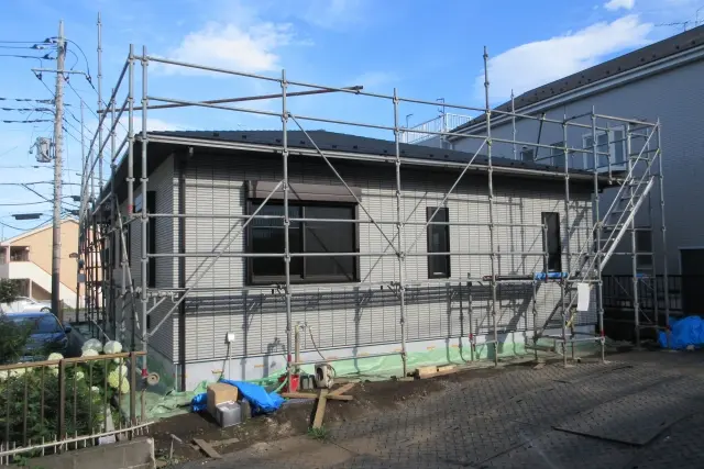 外壁改修工事 工事中写真