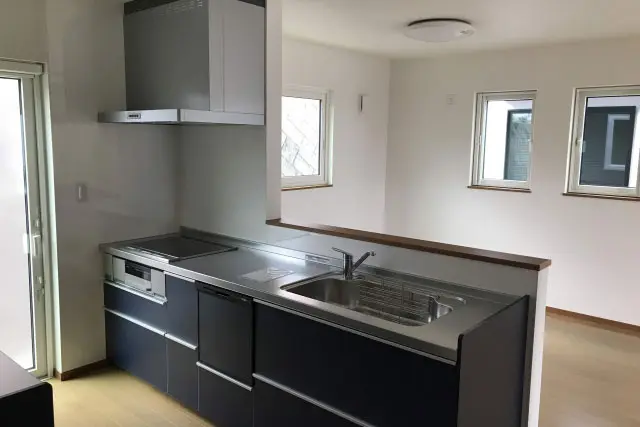 水回り工事 完成後キッチン写真